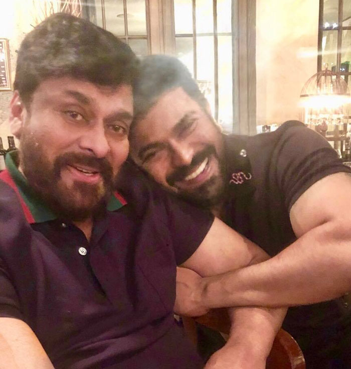 Ram Charan's Wishes to Chiranjeevi