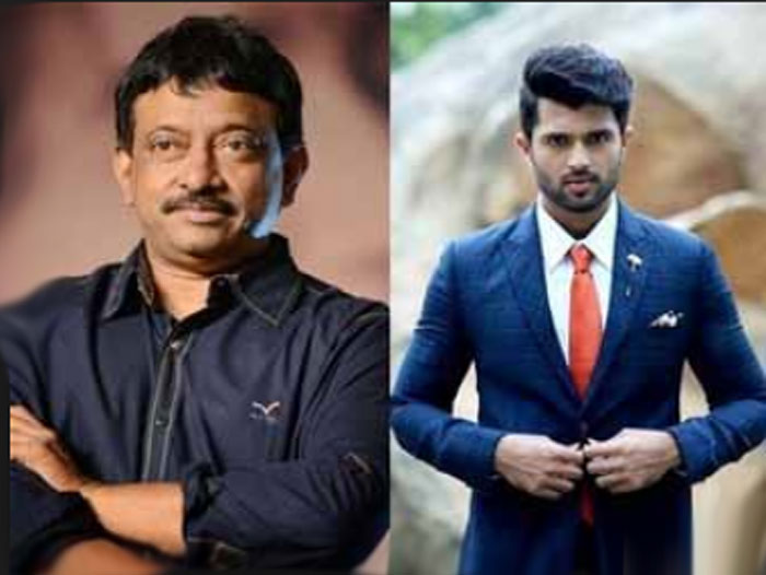 Ram Gopal Varma and Vijay Devarakonda