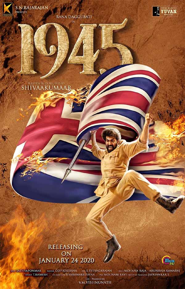 Rana 1945 First Look Poster