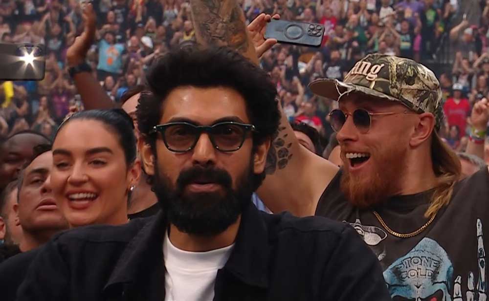 Rana Daggubati Makes History at WrestleMania