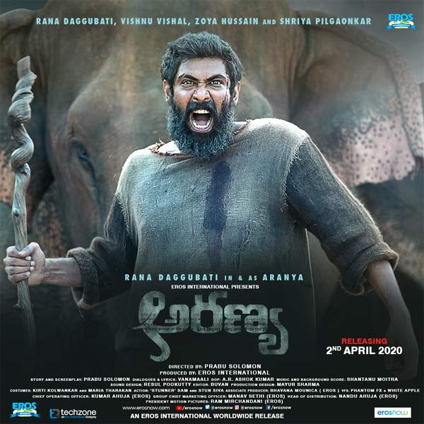 Rana’s Haathi Mere Saathi Releasing In Telugu As Aranya