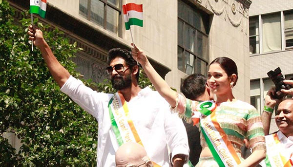Rana, Tamanna Celebrate 37th India Parade in Manhattan