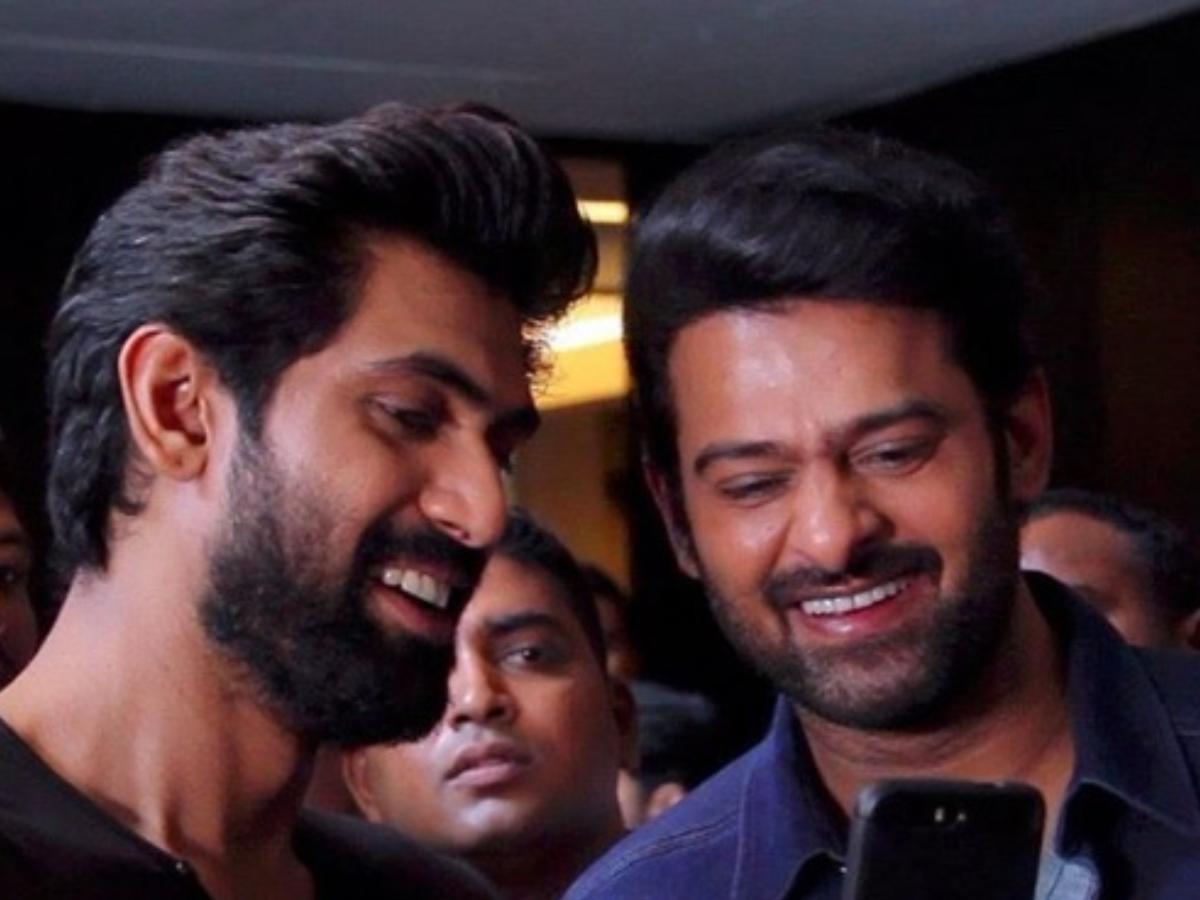 Rana with Prabhas