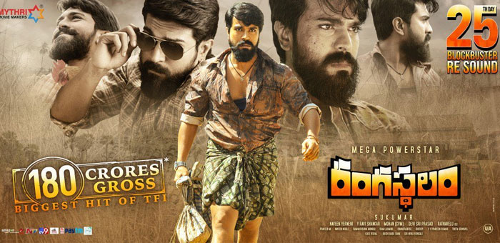 Rangasthalam 20 Days AP and Telangana Collections