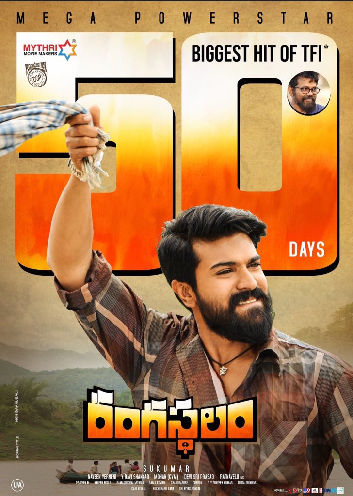Rangasthalam 50 Days World Wide Collections