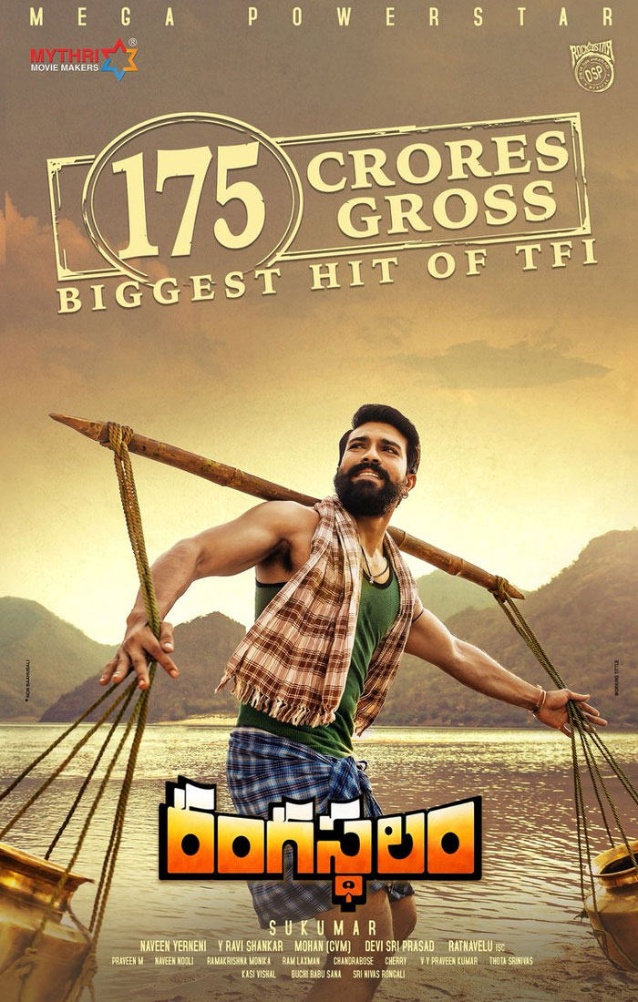 Rangasthalam Breaches 175 Crores Gross