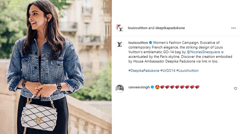Ranveer Amazed By Deepika Look