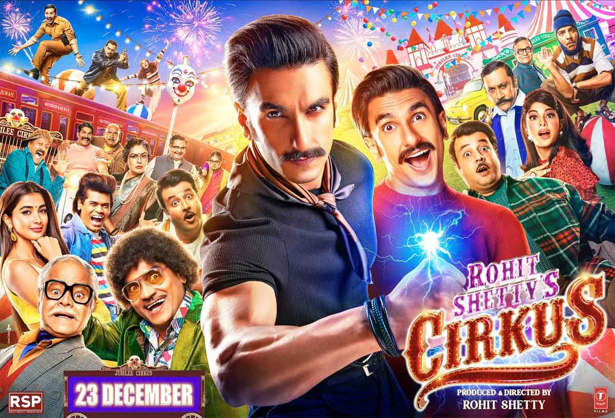 Ranveer Singh-Rohit Shetty’s Cirkus Teaser out