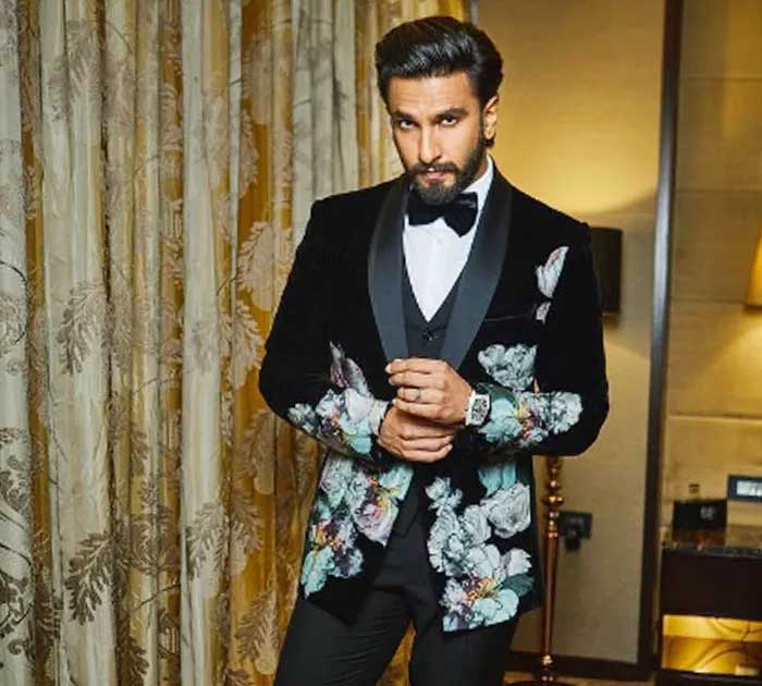 Ranveer toned look
