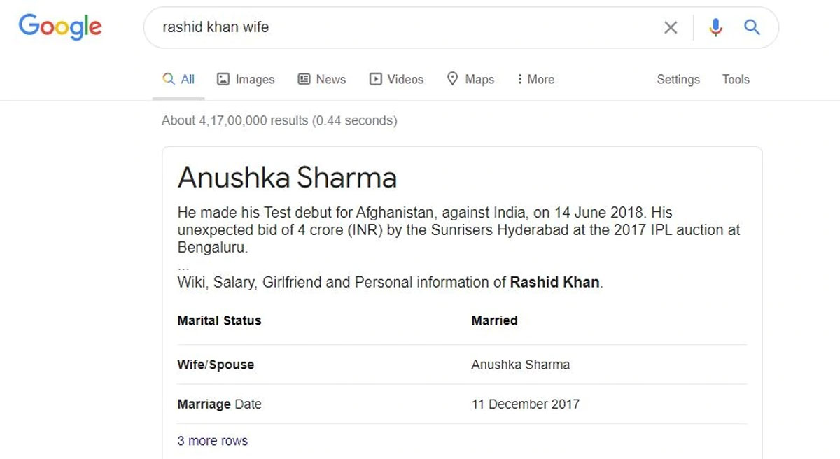 Rashid Khan Anushka Sharma
