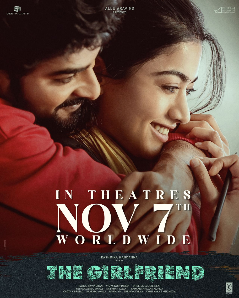 Rashmika Girlfriend Release Date Announced