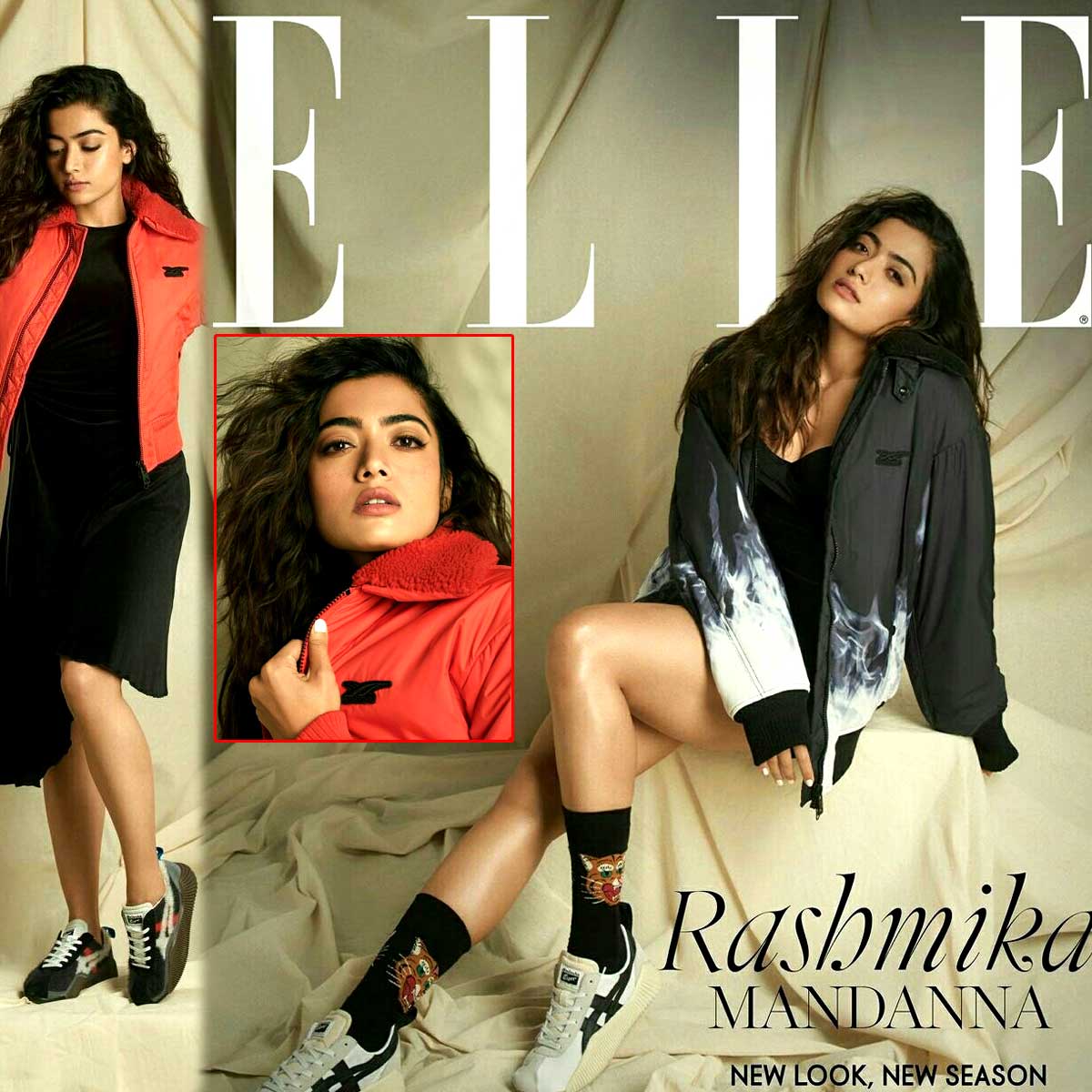 Rashmika Latest Pics from Elle Magazine Photoshoot 