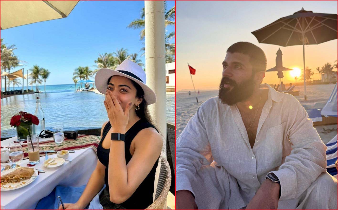 Rashmika Mandanna and Vijay Deverakonda