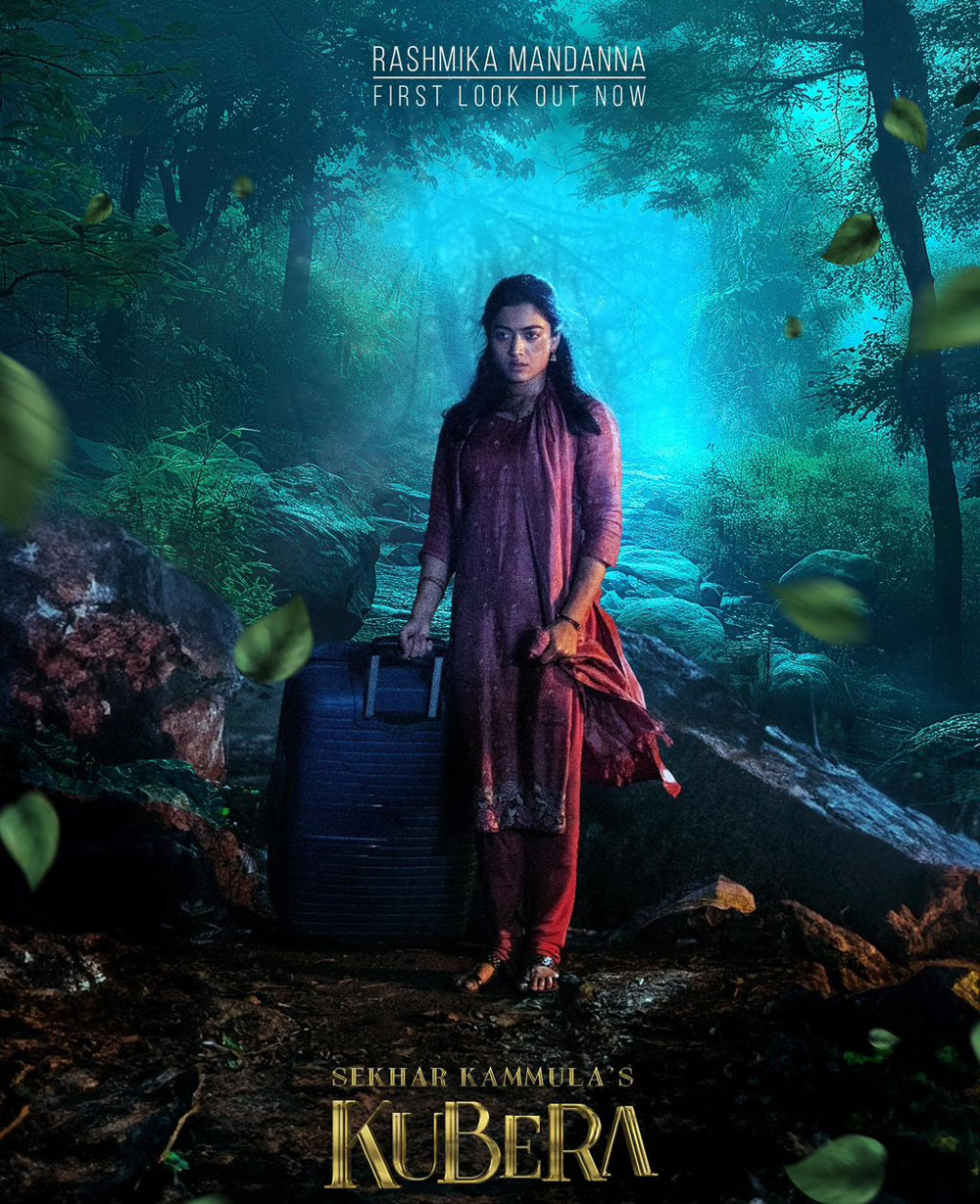 Rashmika Mandanna first look from Kubera released