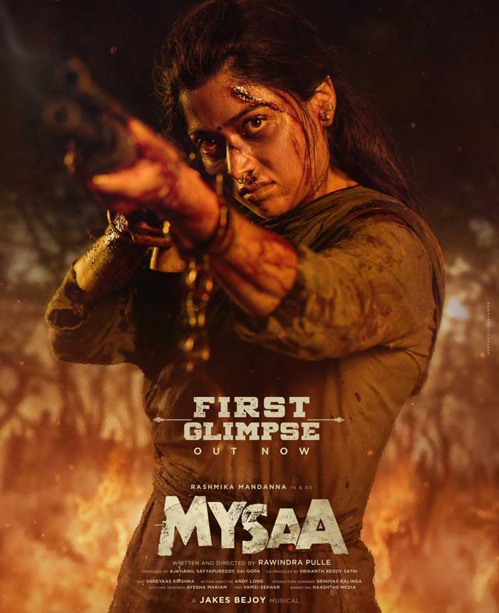 Rashmika Roars As Mysaa In First Glimpse