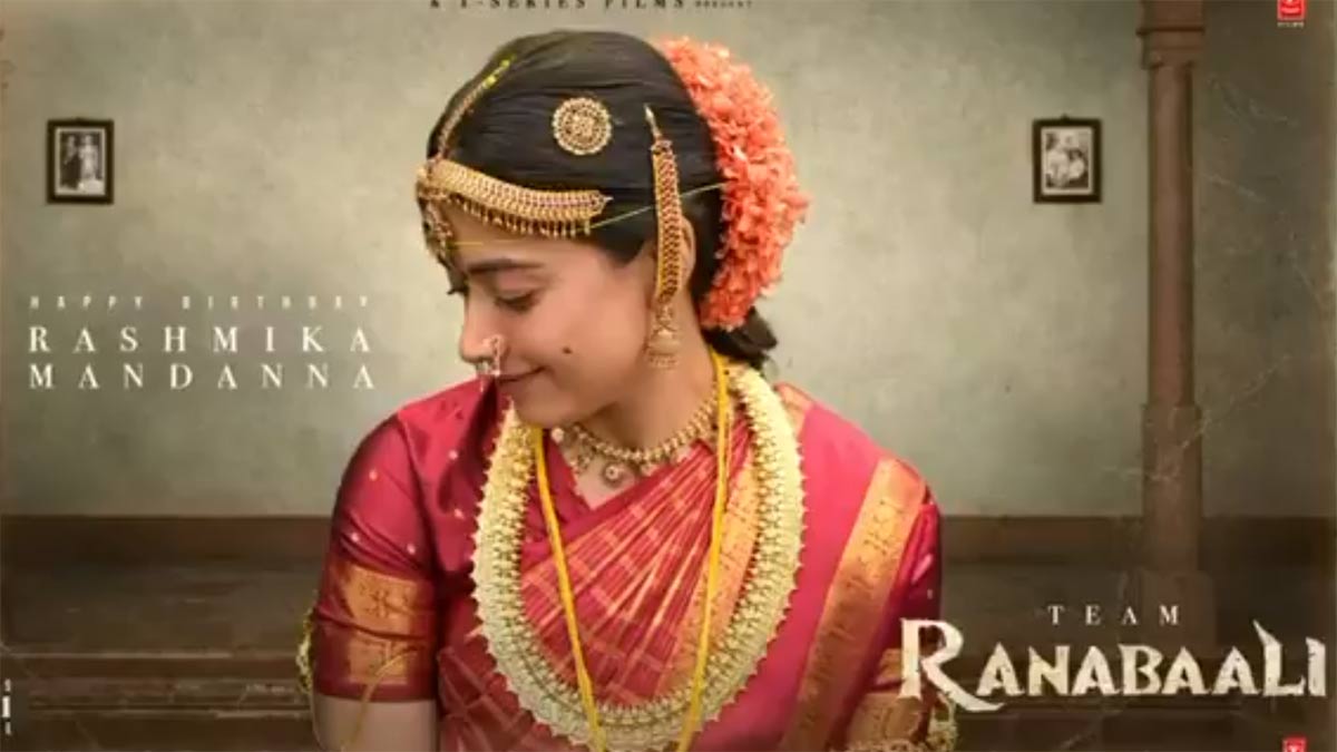  Rashmika Role Look From RanaBaali 