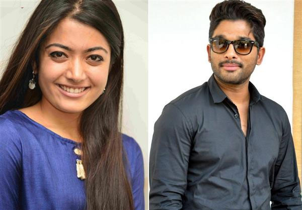 Rashmika with Allu Arjun!