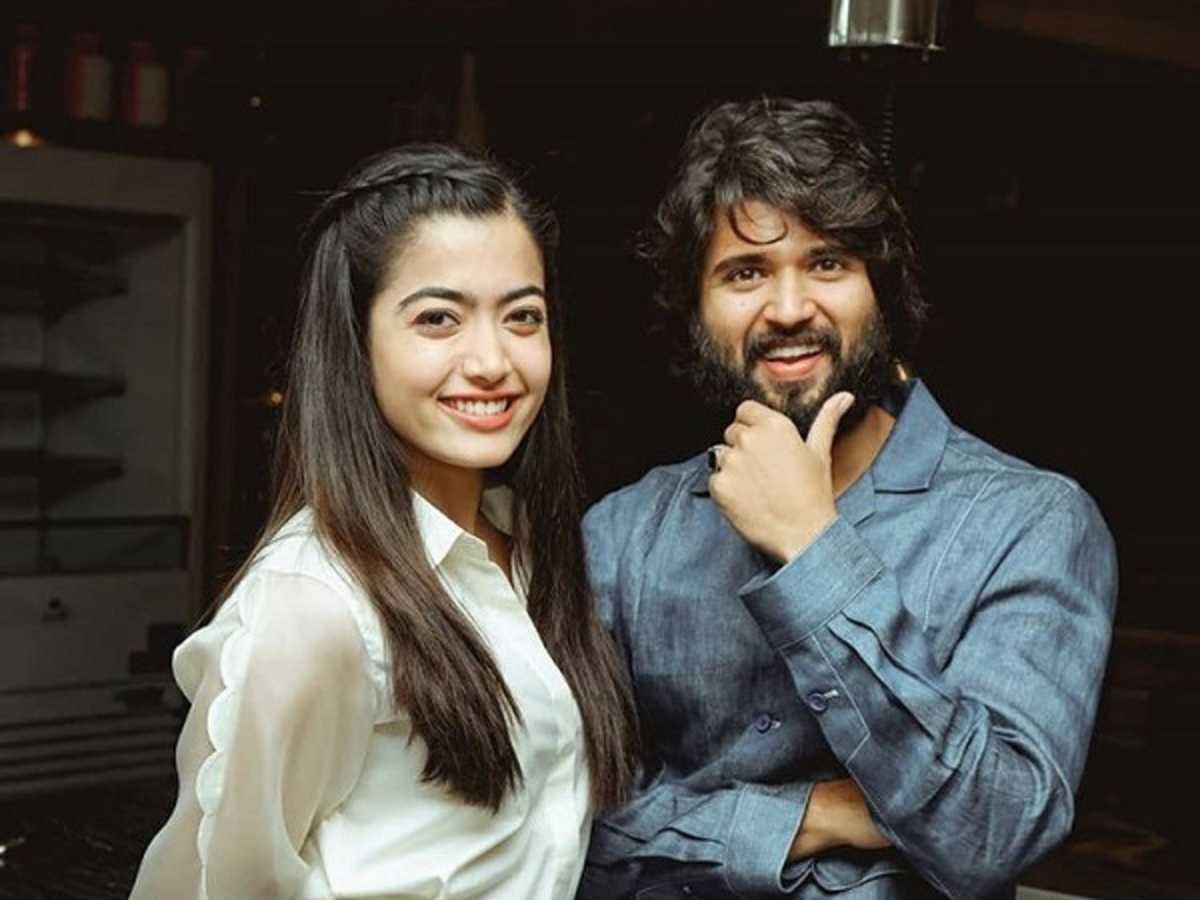 Rashmika with Vijay Deverakonda