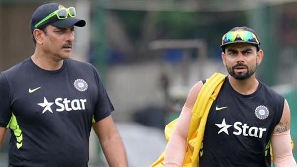 Ravi Shastri With Virat Kohli