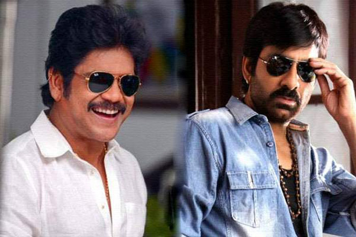 Ravi Teja and  Nagarjuna