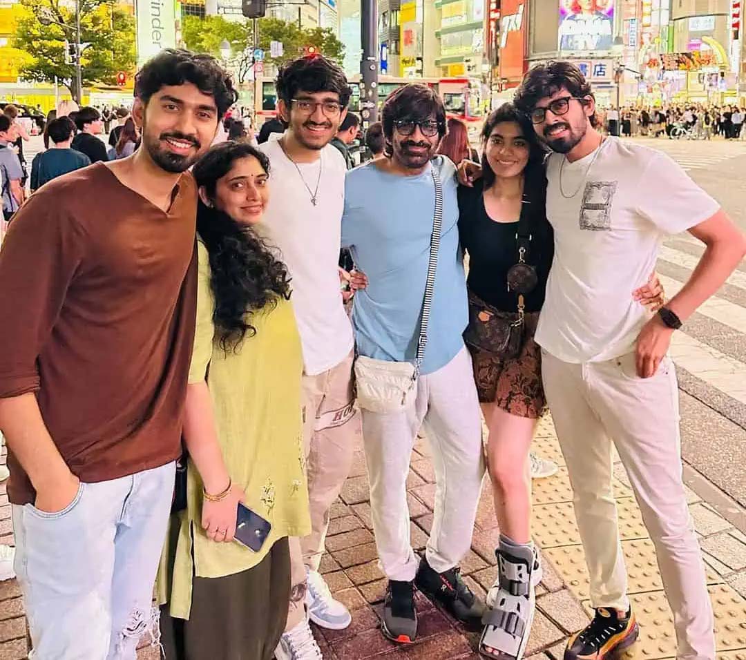 Ravi Teja Children