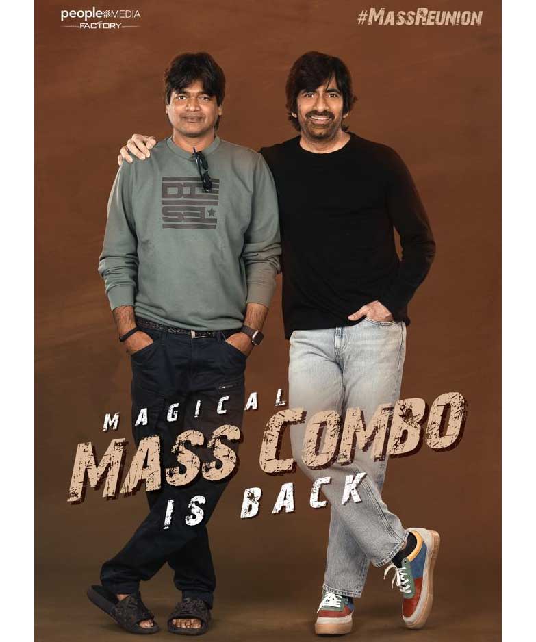 Ravi Teja - Harish Shankar Magical Mass Combo Is Back