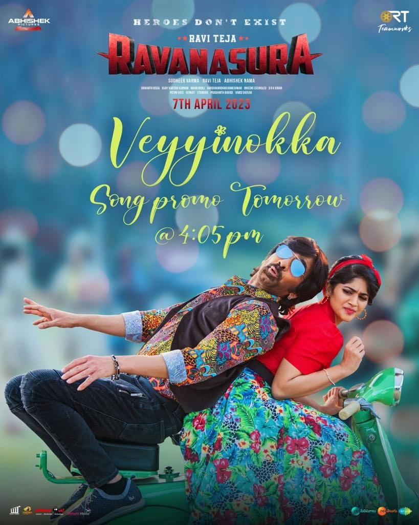 Ravi Teja Ravanasura romantic single update