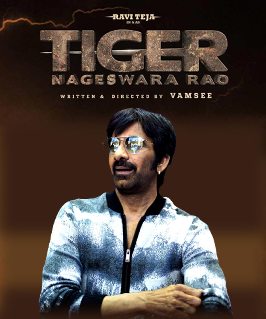 raviteja tiger nageswara rao first look on october 5th