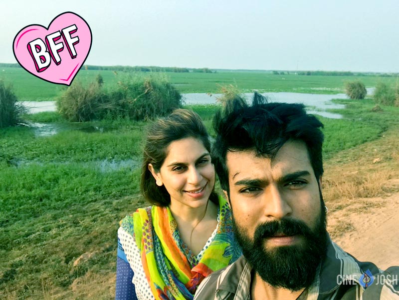 RC11 - Ramcharan, Upasana Selfie