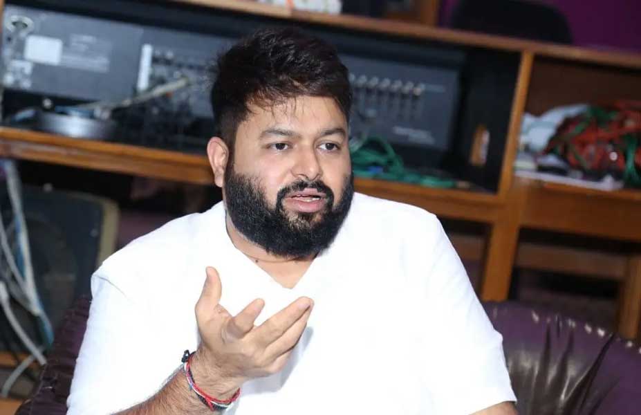 Reason Behind Thaman Absence From Aadarsha Kutumbam