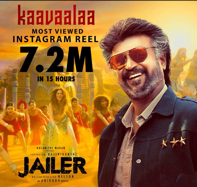 Record Breaking First Single From Jailer