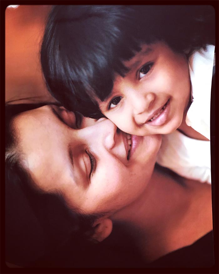 Renu Desai, Aadhya - Lovely Picture 