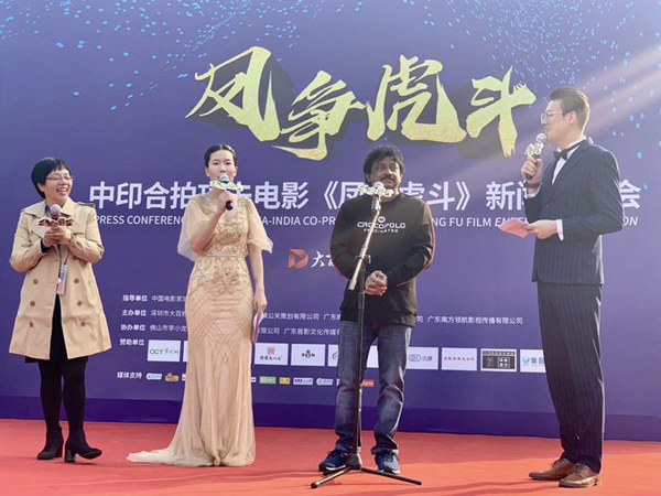 RGV Promoting Enter The Girl Dragon In China