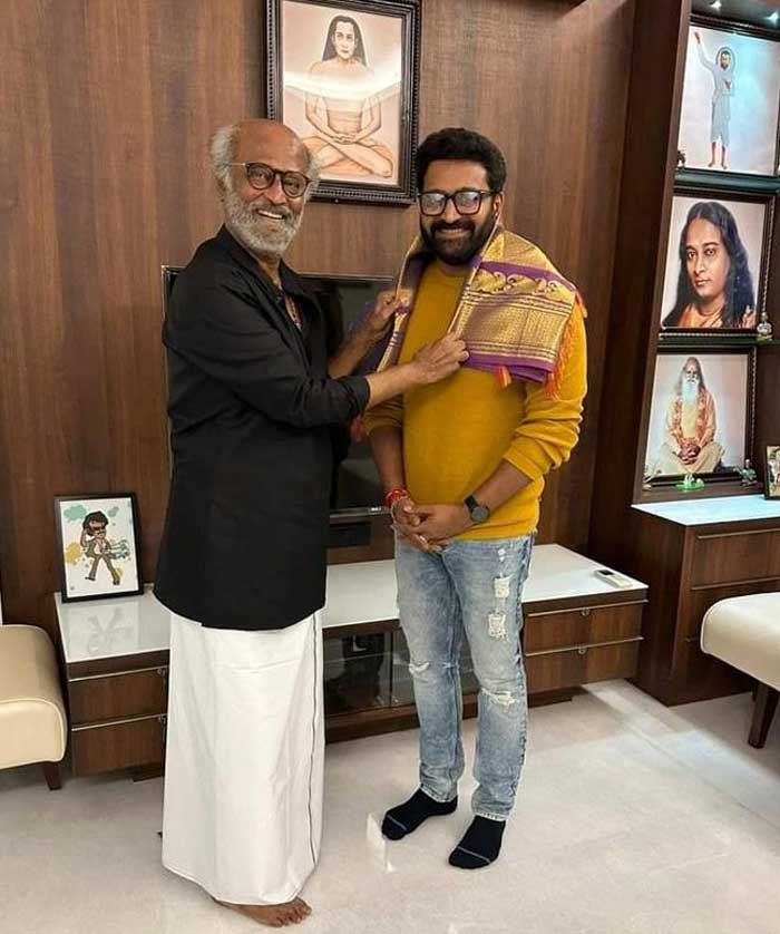 Rishab reveals Rajinikanth