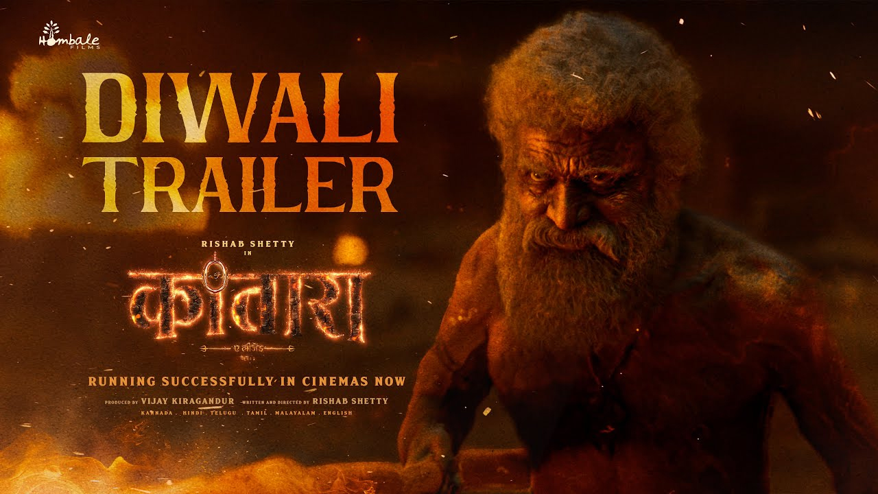 Rishab Shetty releases Kantara Chapter 1 Diwali trailer