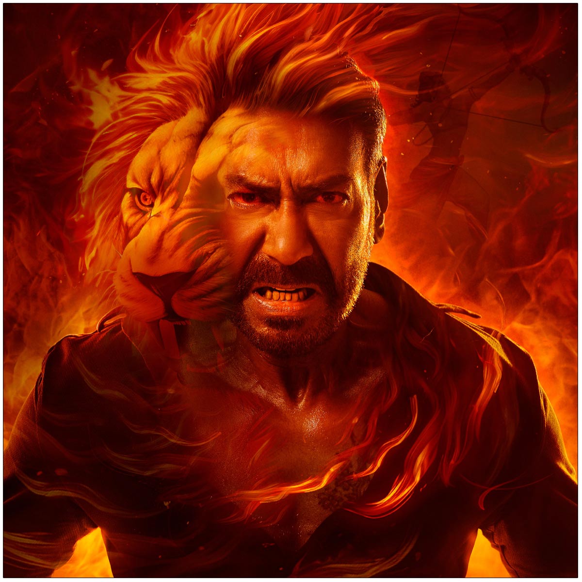  Rohit Shetty unveil the first look of Ajay Devgn as Singham