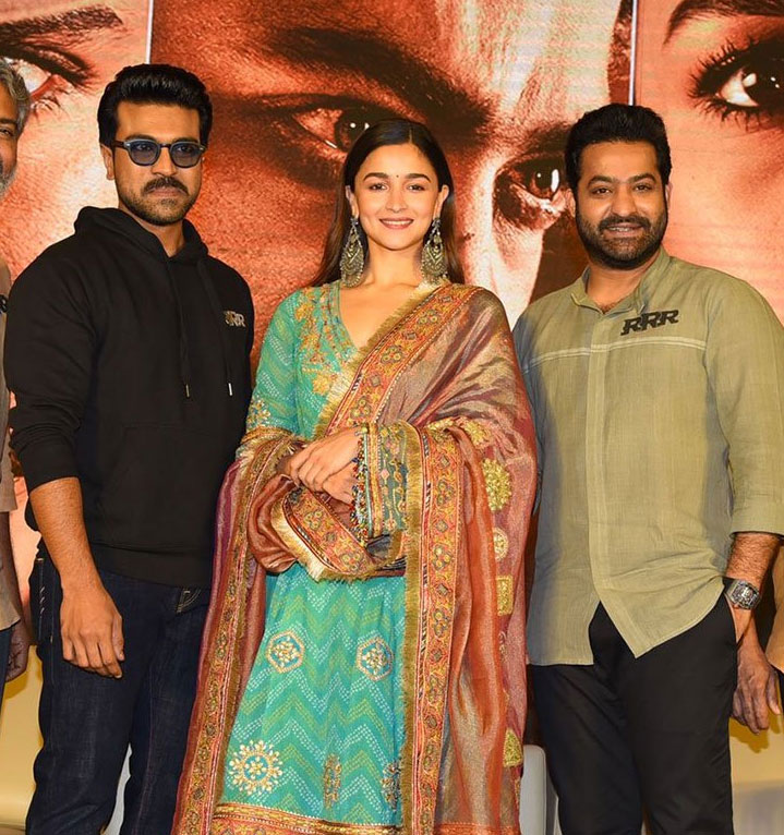 RRR extravaganza: NTR, Ram Charan and Alia for FLITE RRR coffee