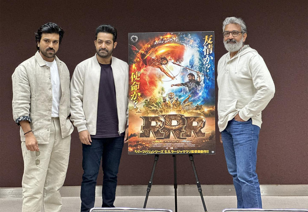 RRR trio's promotional blitz in Japan