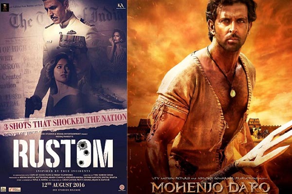 Rustom, Mohenjo Daro - 1st Day Indian Box Office