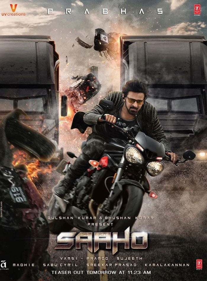 Saaho Pre Biz a Promotional Strategy!