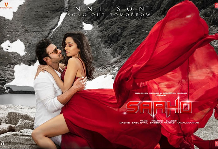 Saaho Second Single Tomorrow