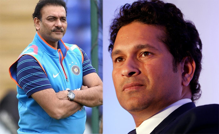 Sachin convinces Ravi Shastri to apply for India Coach