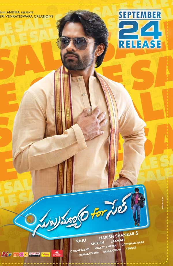 Sai Dharam at His Best in 'Subramanyam for Sale'