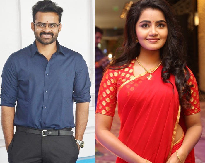 Sai Dharam Tej and Anupama Parameshwaran 