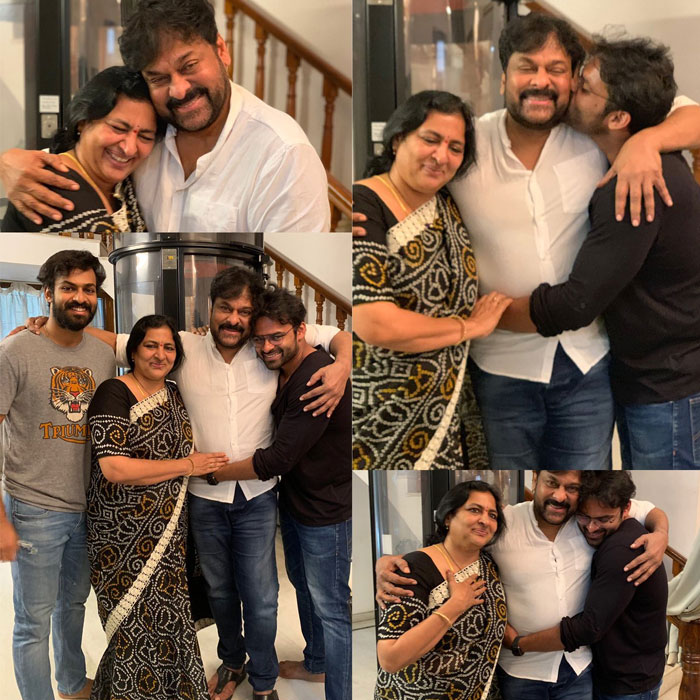 Sai Dharam Tej and Varun Tej Congratulate Chiranjeevi