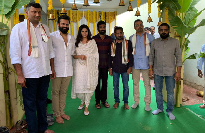 Sai Dharam Tej, Kishore Tirumala Film Launched