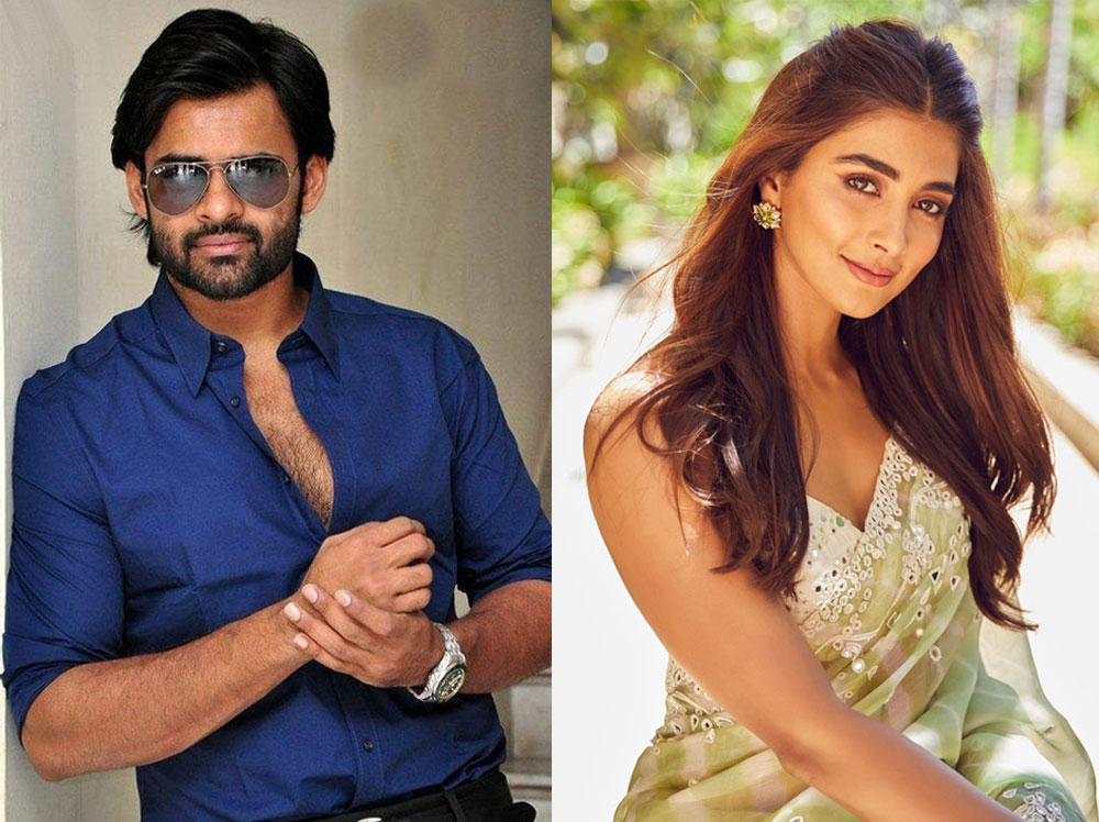 Sai Dharam Tej To Romance With Pooja Hegde
