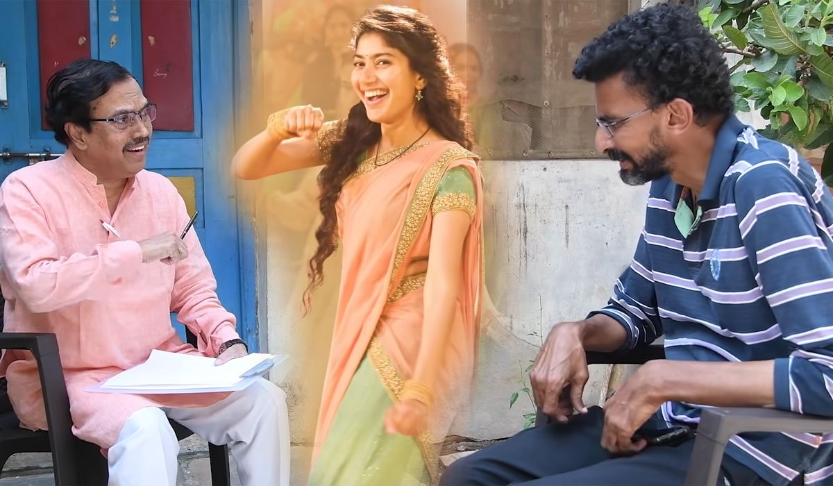 Sai Pallavi with Love Story team