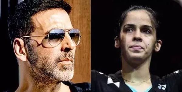 Saina Nehwal And Akshay Kumar