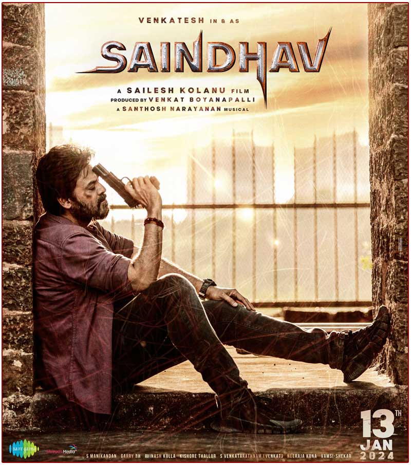 Saindhav makers special craze for stunts